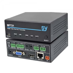 Entradas 1xHDMI + 1 VGA Salida HDBT