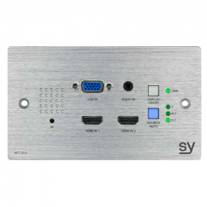 Extensor HDBT Entradas 2xHDMI + VGA Salida HDBT